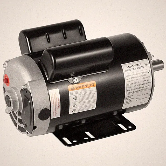 7/8" 5HP Single Phase Electric Air Compressor Duty Motor 60Hz Shaft 3450 RPM NEW