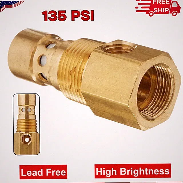 85582229 Brass Valve Designed Replacement For Use W/ Ingersoll Rand Compressors