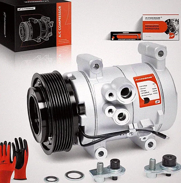 AC Compressor with Clutch Compatible with Toyota Tacoma 2.7L 4.0L 2005-2015