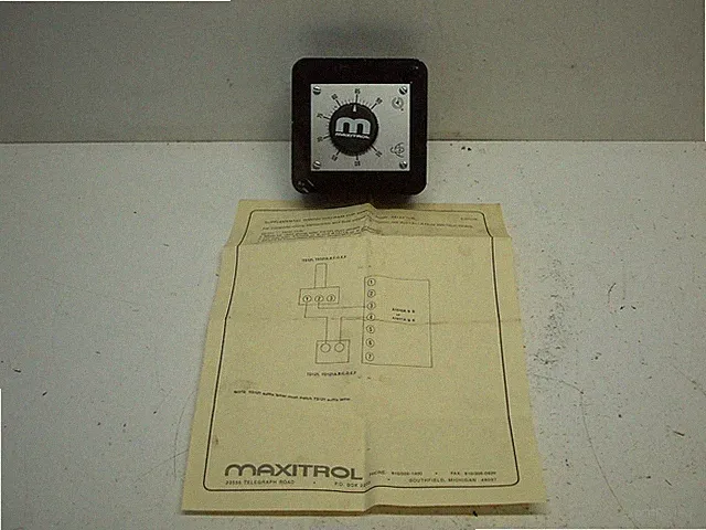 MAXITROL TD121 REMOTE TEMPERTURE SELECTOR
